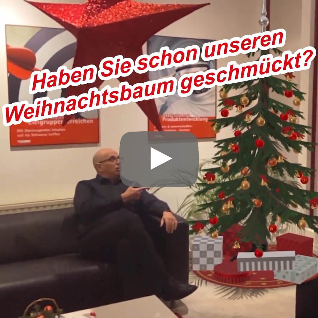 Weihnachtsbaum schmücken in Augmented Reality (AR)!