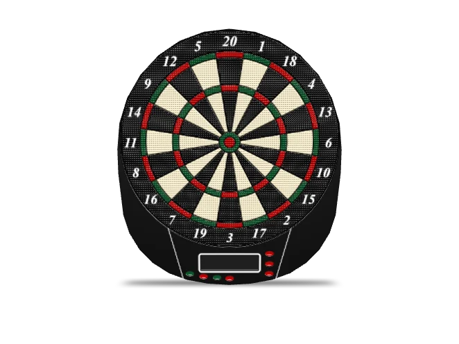 3D-Modell: Dartscheibe von Paus AR