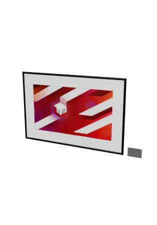 3D-Modell: PausAR picture frame