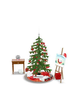 3D-Modell: Frohe Weihnachten!