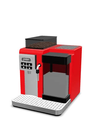 3D-Modell: Kaffeemaschine