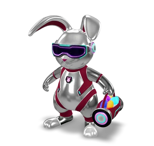 3D-Modell: AR-Osterhase 2026