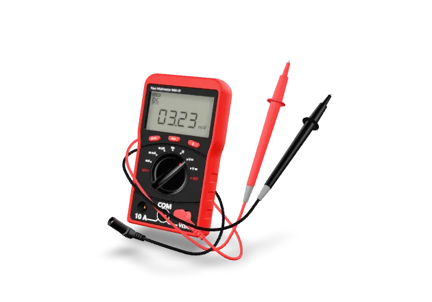 3D-Modell: Multimeter