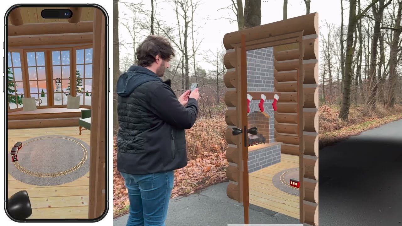 Vorschaubild zum Video: Dive into new Dimensions with AR Portals, Particles and Lighting on iOS 18 and Reality Composer Pro