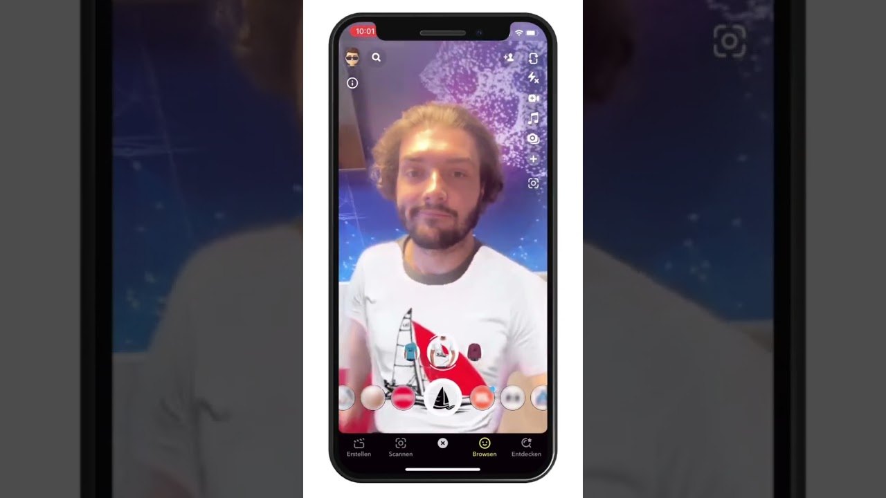 Vorschaubild zum Video: Virtually try-on Sailing fashion with Augmented Reality (AR)! Try it yourself
