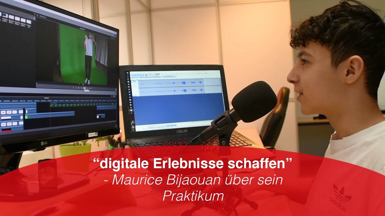 Vorschaubild zum Video: Praktikum bei Paus: Maurice Bijaouan berichtet von digitalen Erlebnissen der Werbewelt