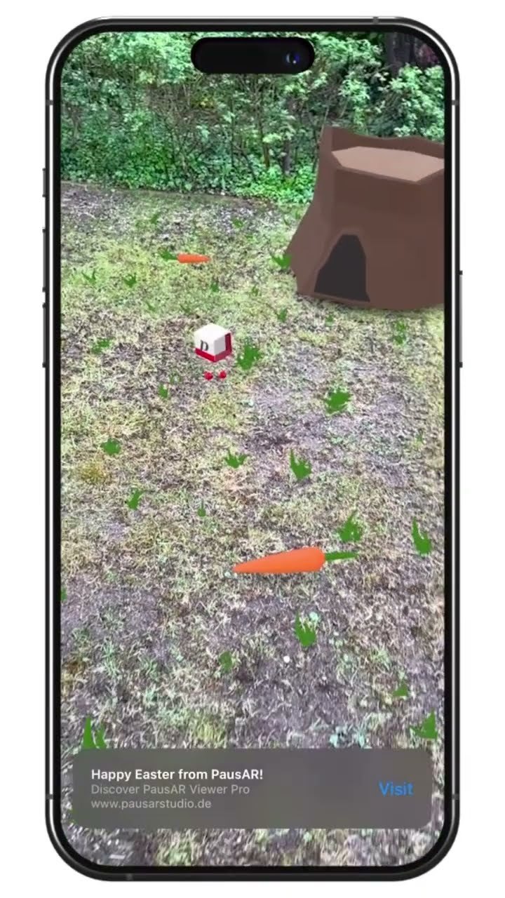 Vorschaubild zum Video: Have You Seen the Easter Bunny? We Have… In AR