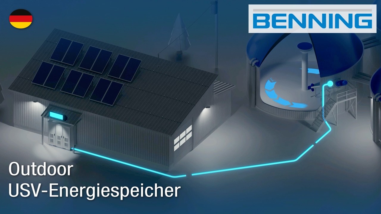 Vorschaubild zum Video: BENNING Outdoor Energiespeicher, Robuste Systeme mit EMS und USV-Funktion