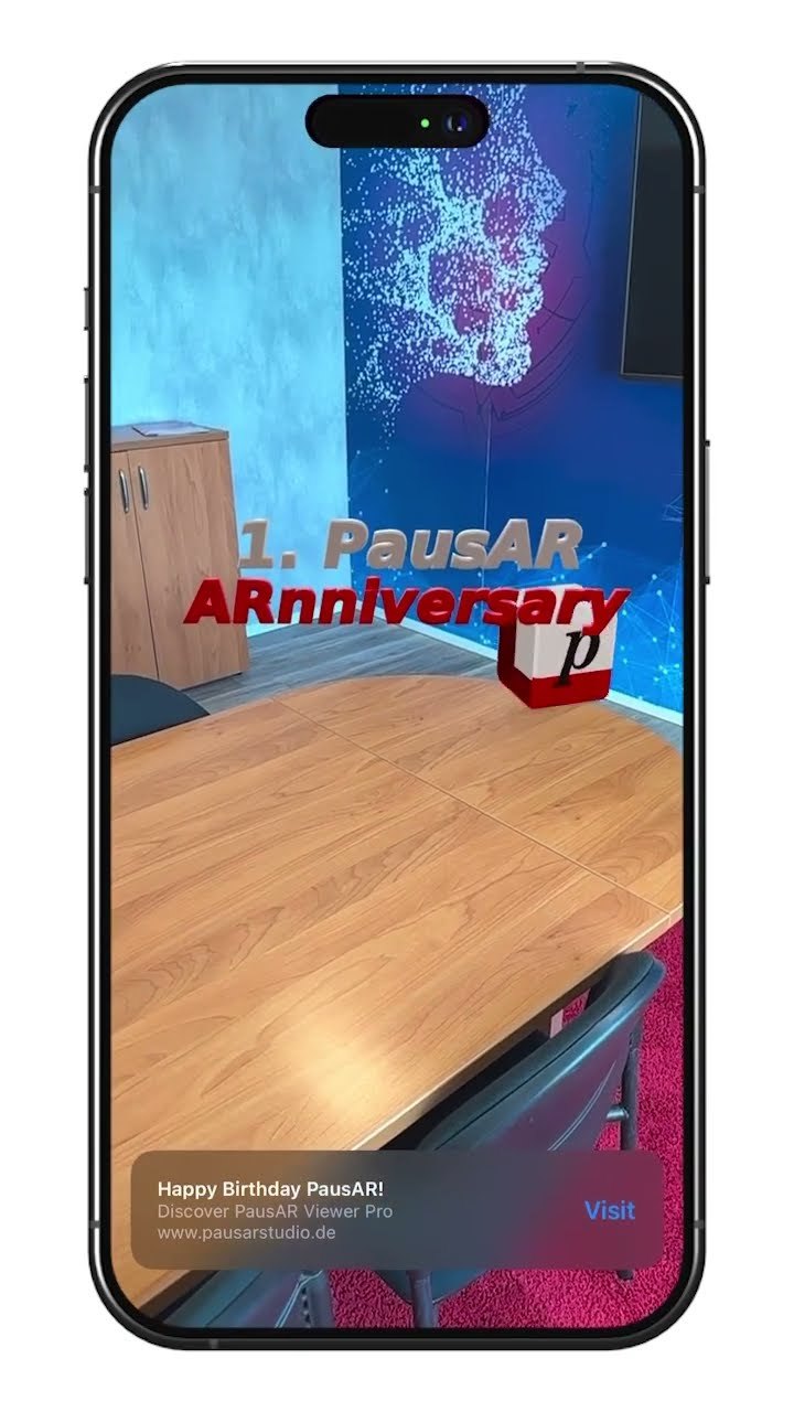 Vorschaubild zum Video: Celebrating 1 Year of PausAR – 365+ Websites, Countless Immersive Experiences